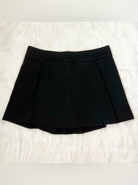 John Galt Brandy Melville Black Mini Skirt With Build In Shorts